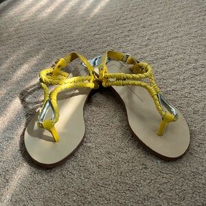 New Dolce Vita yellow sandals